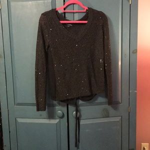 American eagle sequin sweater